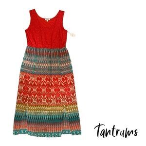 NWT tantrum sleeveless maxi size large
